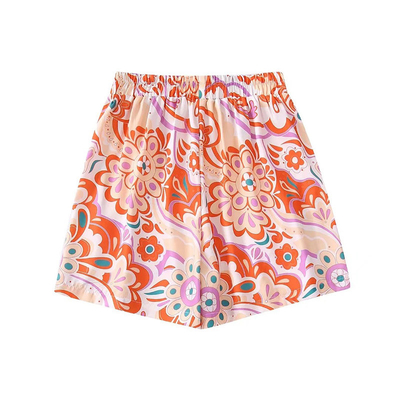 2022 Summer Beach Surf Shorts Temperament Versatile Printed Shorts Women